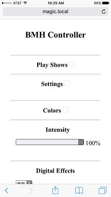 controller page