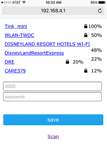 wifi list